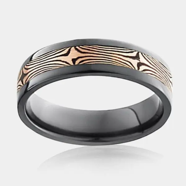 Alexander Mokume Gane Ring - Men's Wedding Rings - DDS Diamonds
