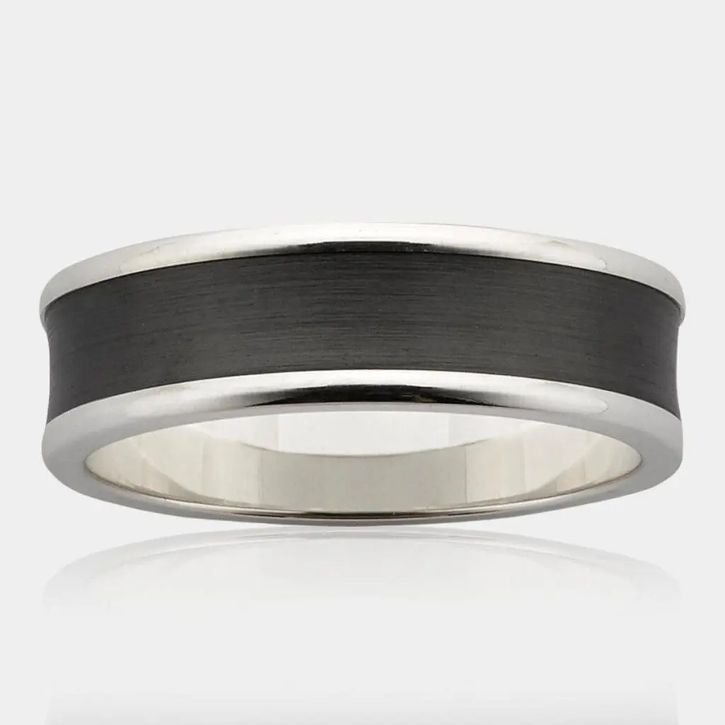 Stanford Men's Zirconium Ring - DDS Diamonds