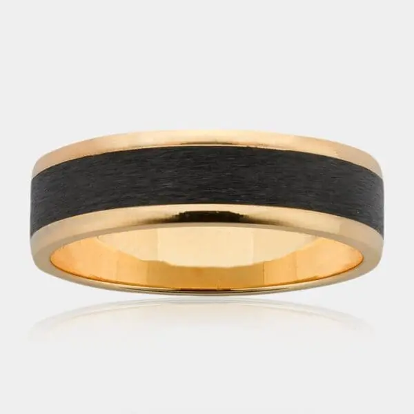 Eton Men's Zirconium Wedding Ring - DDS Diamonds
