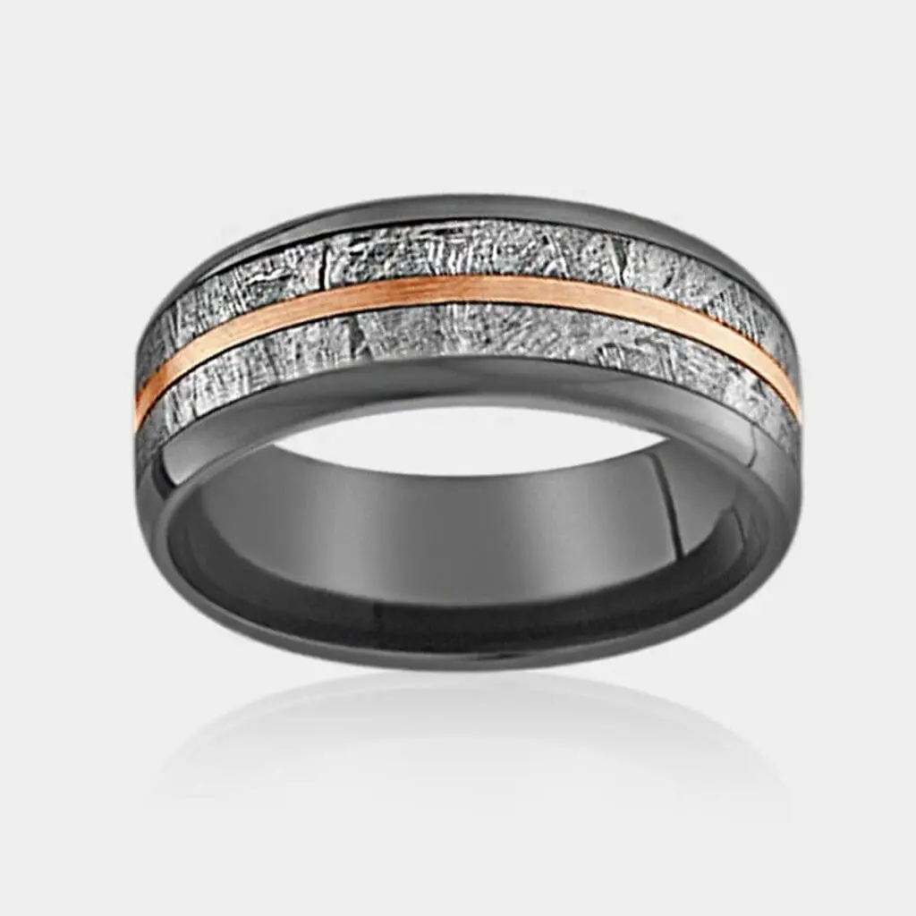 Berkeley Men's Zirconium Ring - DDS Diamonds