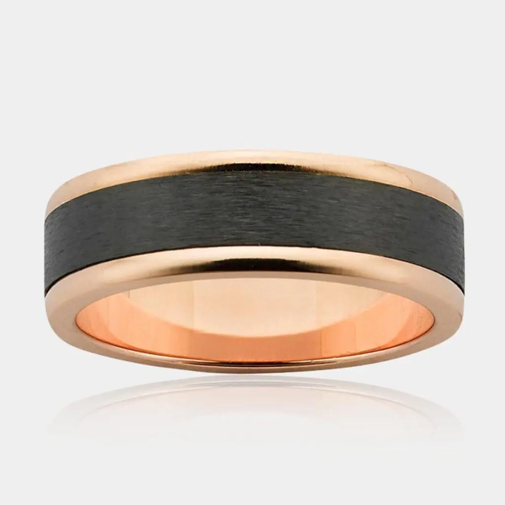 Flinders Men's Zirconium Ring - DDS Diamonds