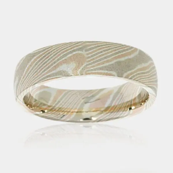 Karna Mokume Gane Ring - Men's Wedding Rings - DDS Diamonds