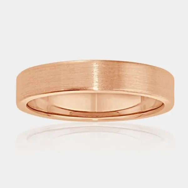 Matthew Men's Rose Gold Wedding Ring - DDS Diamonds