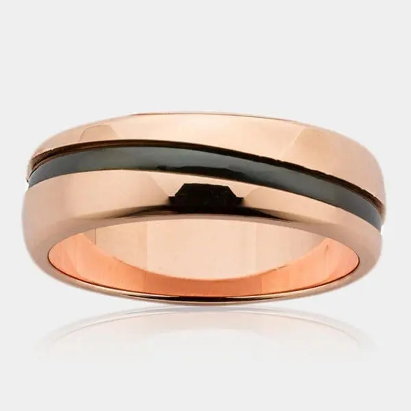 Princeton Men's Zirconium Ring - DDS Diamonds