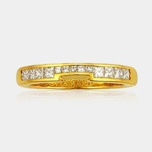 Alice Fitted Diamond Wedding Ring