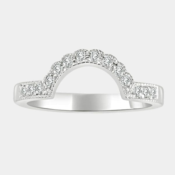 Keshia Fitted Diamond Wedding Ring