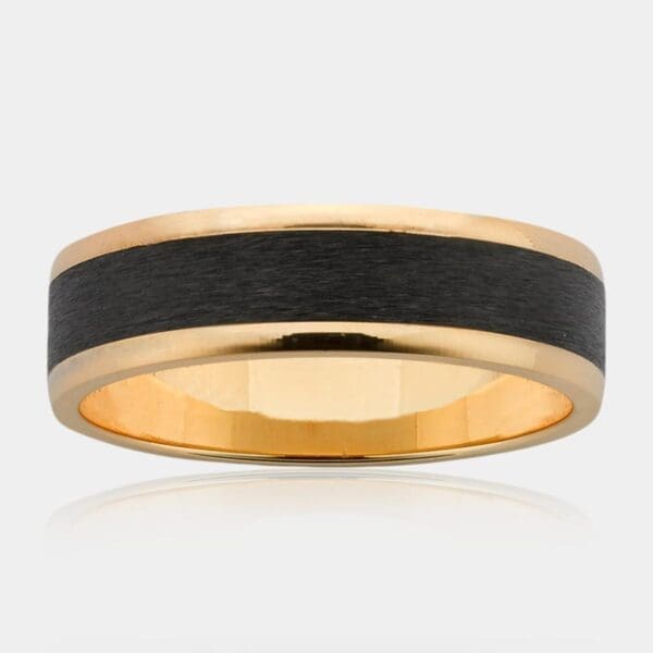 Eton Men's Zirconium Wedding Ring