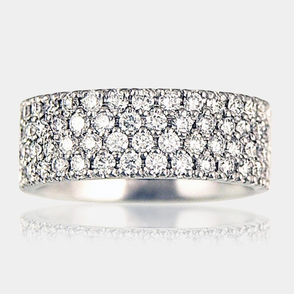 Nicki Pave Set Diamond Ring