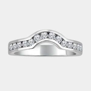 Jessica Fitted Diamond Wedding Ring