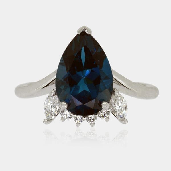 Royal Flying Doctors Ring with Blue Topaz