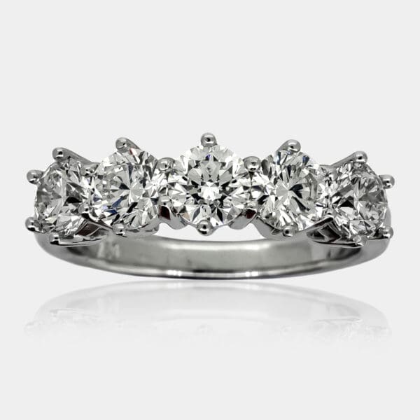 Julia Diamond Five Stone Ring