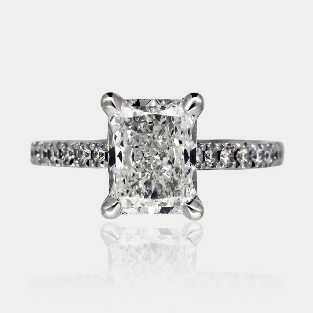 Bianca Radiant Cut Diamond Engagement Ring