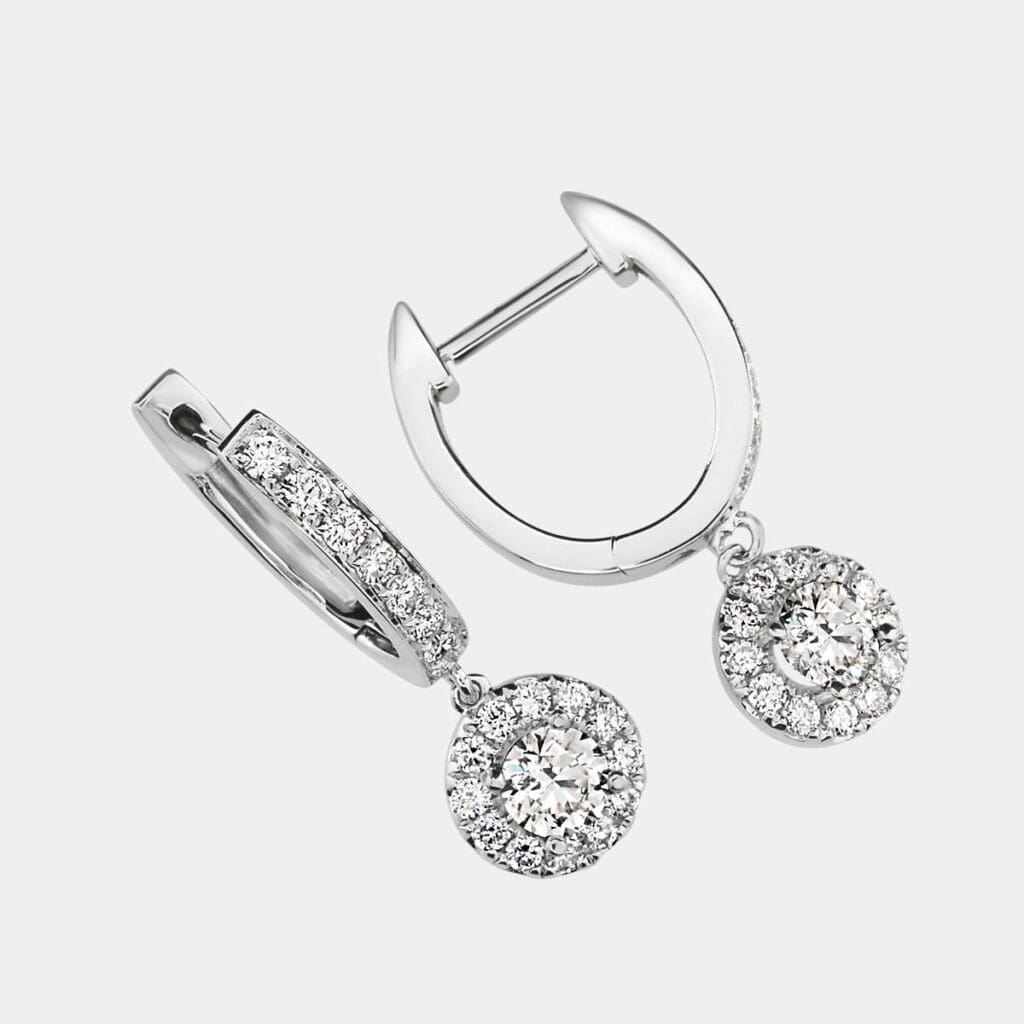 Minh Diamond Drop Earrings