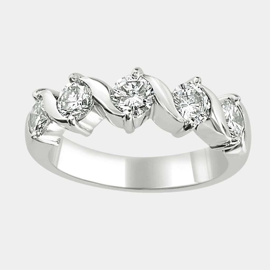 Lisa Fancy Round Brilliant Cut Diamond Ring