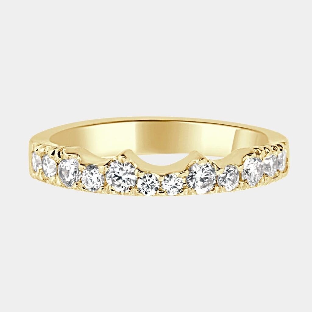 Ashleigh Fitted Diamond Wedding Ring