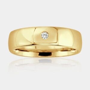 Alex Men's Diamond Wedding Ring