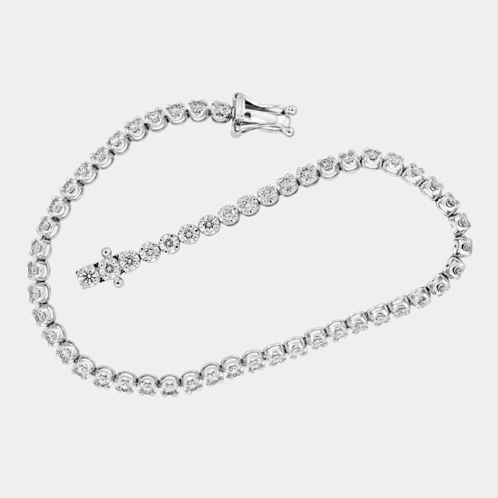 TS Diamond Tennis Bracelet