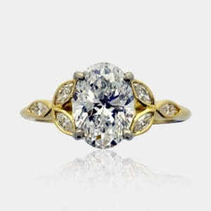 Georgia Designer ring with Marquise cut diamonds