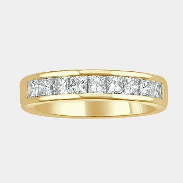 Melissa Princess Cut Diamond Wedding Ring