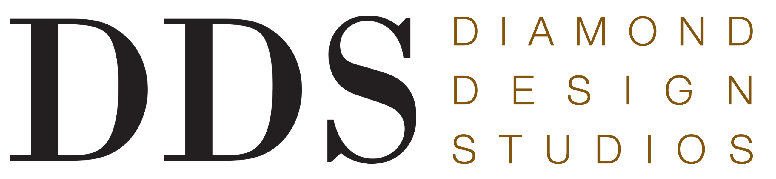 DDS diamonds logo (black-gold)